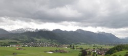 Archiv Foto Webcam Halblech - Blick über Buching 11:00