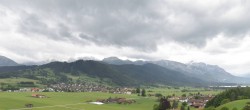 Archiv Foto Webcam Halblech - Blick über Buching 13:00