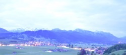 Archiv Foto Webcam Halblech - Blick über Buching 03:00