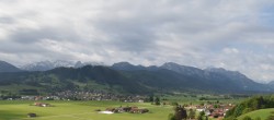 Archiv Foto Webcam Halblech - Blick über Buching 07:00
