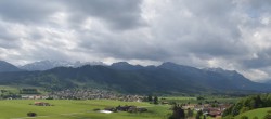 Archiv Foto Webcam Halblech - Blick über Buching 09:00