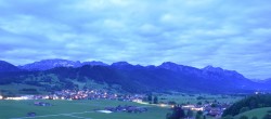 Archiv Foto Webcam Halblech - Blick über Buching 03:00