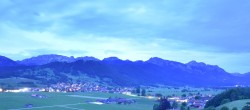 Archiv Foto Webcam Halblech - Blick über Buching 03:00