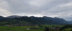 Archiv Foto Webcam Halblech - Blick über Buching 05:00