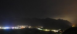 Archiv Foto Webcam Halblech - Blick über Buching 23:00