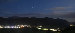 Archiv Foto Webcam Halblech - Blick über Buching 23:00