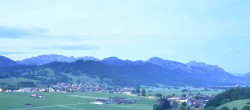 Archiv Foto Webcam Halblech - Blick über Buching 03:00