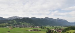 Archiv Foto Webcam Halblech - Blick über Buching 06:00