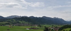 Archiv Foto Webcam Halblech - Blick über Buching 09:00