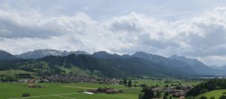 Archiv Foto Webcam Halblech - Blick über Buching 13:00