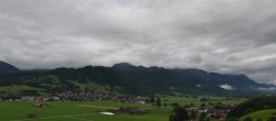 Archiv Foto Webcam Halblech - Blick über Buching 05:00