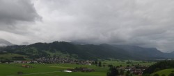 Archiv Foto Webcam Halblech - Blick über Buching 17:00