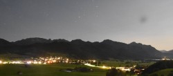 Archiv Foto Webcam Halblech - Blick über Buching 23:00