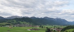 Archiv Foto Webcam Halblech - Blick über Buching 06:00