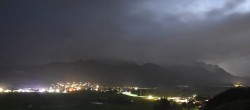 Archiv Foto Webcam Halblech - Blick über Buching 23:00