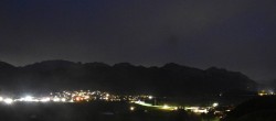 Archiv Foto Webcam Halblech - Blick über Buching 23:00