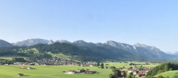 Archiv Foto Webcam Halblech - Blick über Buching 06:00