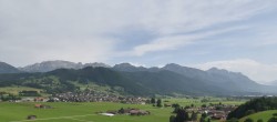 Archiv Foto Webcam Halblech - Blick über Buching 15:00