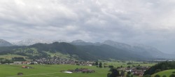 Archiv Foto Webcam Halblech - Blick über Buching 17:00