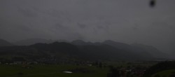 Archiv Foto Webcam Halblech - Blick über Buching 19:00