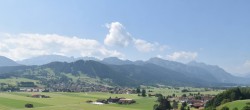 Archiv Foto Webcam Halblech - Blick über Buching 10:00