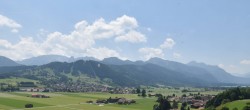Archiv Foto Webcam Halblech - Blick über Buching 12:00