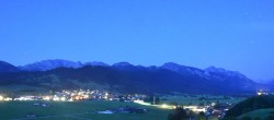 Archiv Foto Webcam Halblech - Blick über Buching 03:00