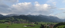 Archiv Foto Webcam Halblech - Blick über Buching 05:00