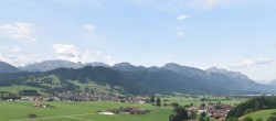 Archiv Foto Webcam Halblech - Blick über Buching 06:00