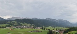 Archiv Foto Webcam Halblech - Blick über Buching 11:00