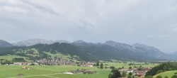 Archiv Foto Webcam Halblech - Blick über Buching 13:00
