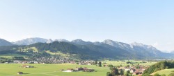 Archiv Foto Webcam Halblech - Blick über Buching 06:00