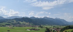 Archiv Foto Webcam Halblech - Blick über Buching 09:00