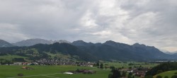Archiv Foto Webcam Halblech - Blick über Buching 15:00