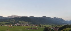 Archiv Foto Webcam Halblech - Blick über Buching 19:00