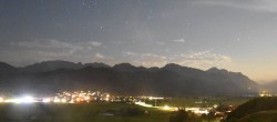 Archiv Foto Webcam Halblech - Blick über Buching 23:00