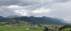 Archiv Foto Webcam Halblech - Blick über Buching 09:00