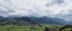 Archiv Foto Webcam Halblech - Blick über Buching 13:00
