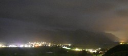 Archiv Foto Webcam Halblech - Blick über Buching 23:00