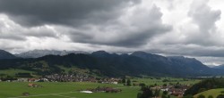 Archiv Foto Webcam Halblech - Blick über Buching 11:00
