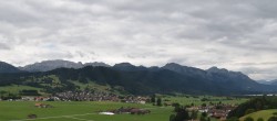 Archiv Foto Webcam Halblech - Blick über Buching 15:00