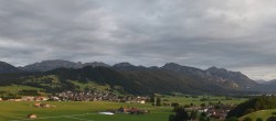 Archiv Foto Webcam Halblech - Blick über Buching 19:00