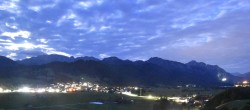Archiv Foto Webcam Halblech - Blick über Buching 21:00
