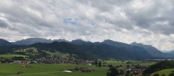 Archiv Foto Webcam Halblech - Blick über Buching 15:00