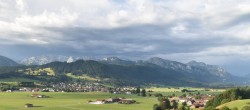 Archiv Foto Webcam Halblech - Blick über Buching 06:00