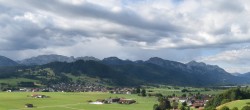 Archiv Foto Webcam Halblech - Blick über Buching 07:00