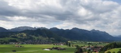 Archiv Foto Webcam Halblech - Blick über Buching 09:00
