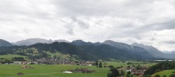 Archiv Foto Webcam Halblech - Blick über Buching 09:00