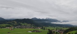 Archiv Foto Webcam Halblech - Blick über Buching 05:00