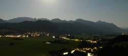 Archiv Foto Webcam Halblech - Blick über Buching 23:00